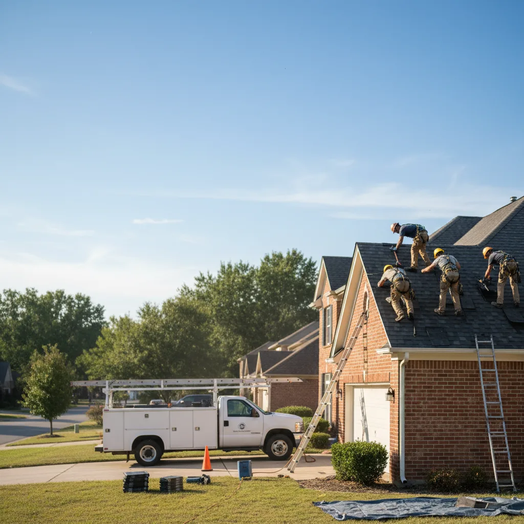 Roof Repair in Hensley